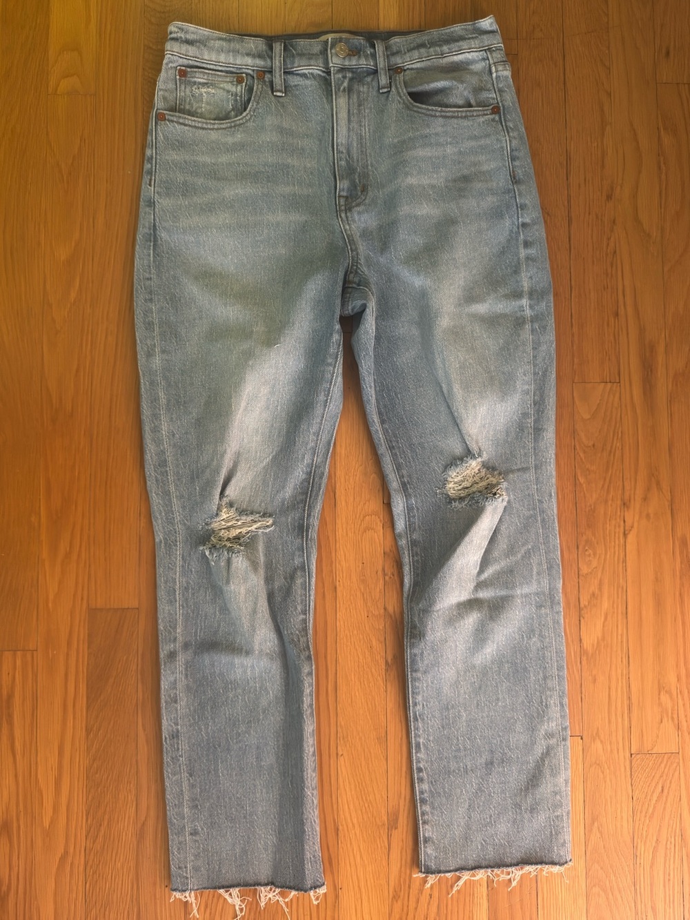 Madewell High-Rise Slim Boyjean